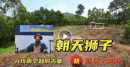  廣西南寧邕江第一任知府墓地，朝天獅子形